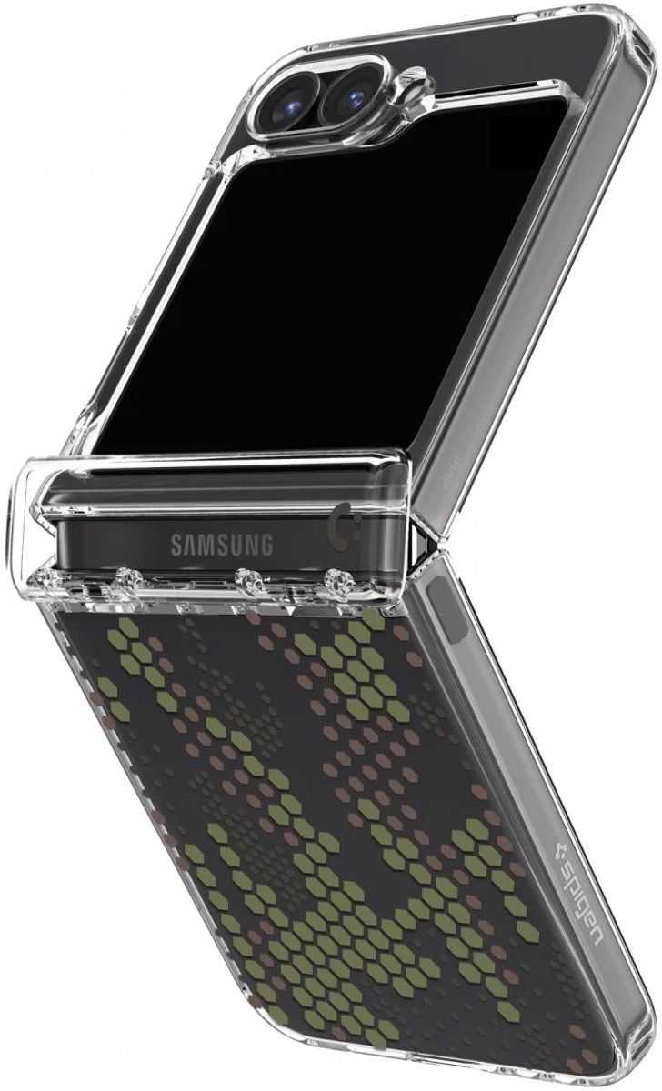 Spigen Geschikt voor Samsung Galaxy Z Flip 7 FE - Ultra Hybrid - Back Cover Hoesje - Camo