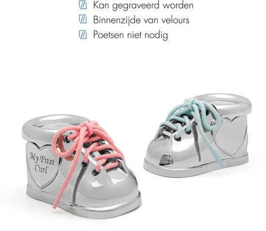 Zilverstad - Tandendoosje & haarlokdoosje Schoen van Zilverstad — afbeelding 2