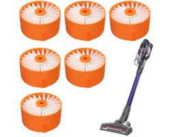 6 Stuks Filter - Wasbaar En Herbruikbaar - Onderdelen Set - Stofzuigerfilter - Geschikt Voor Black + Decker Powerseries Extreme Steelstofzuiger - Stofzuigerfilter Geschikt voor Bsv2020g En Bsv2020p