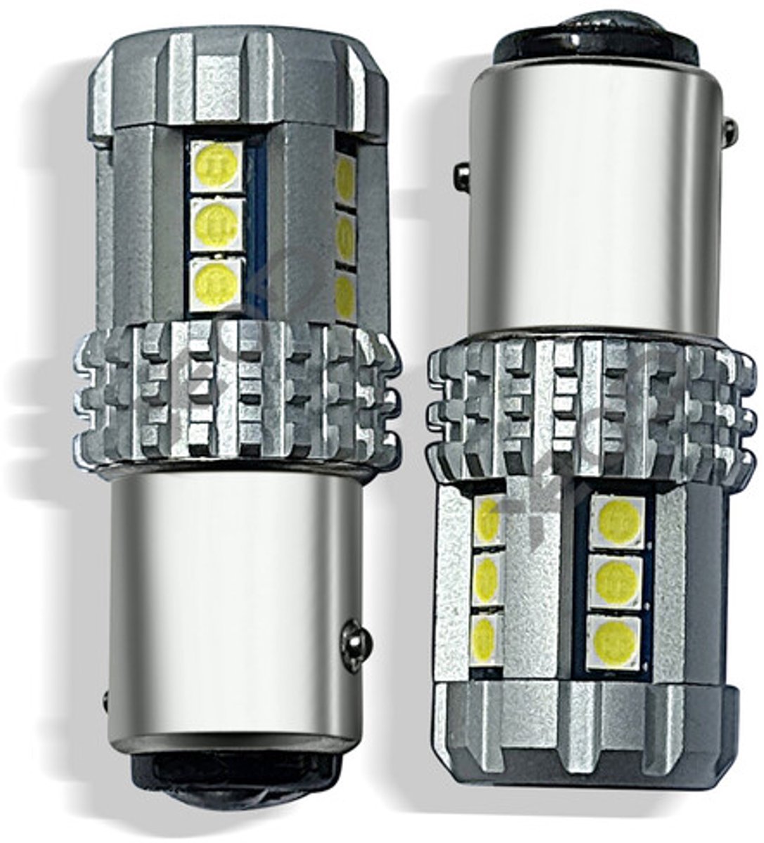 XEOD Hyper line P21/5W / BAY15D / 1157 - LED Duplo Lampen - Dagrijverlichting - Achterlichten - Stadslicht - Remlicht - LED - Canbus - Autolampen - 6000K Helder Wit - 12V - 2 Stuks