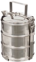 Fox outdoor Voedselcontainer, 3 delig, RVS