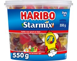 Haribo Starmix - snoep mix fruitsmaken - 550g