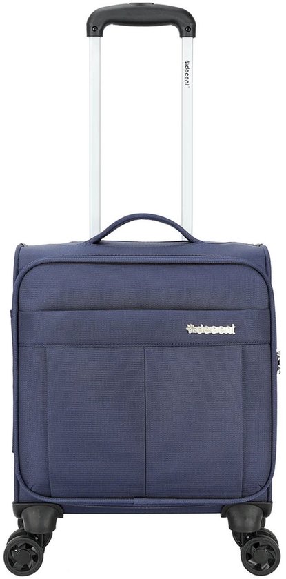 Decent Handbagage koffer / Underseater / Trolley 42 x 32 x 20 cm - DUpright - Blauw