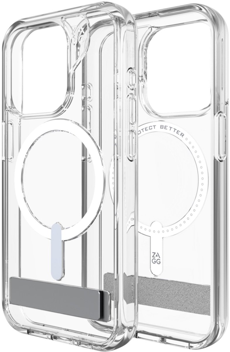 ZAGG Crystal Palace Snap KS hoesje geschikt voor iPhone 15 Pro - Transparant