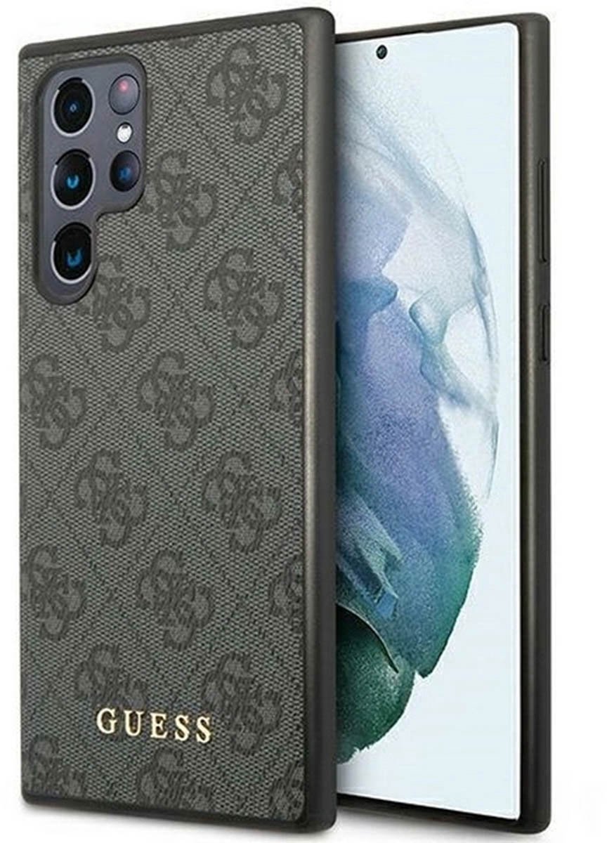 Guess 4G Back Case - Samsung Galaxy S24 Ultra (S928) - Grijs