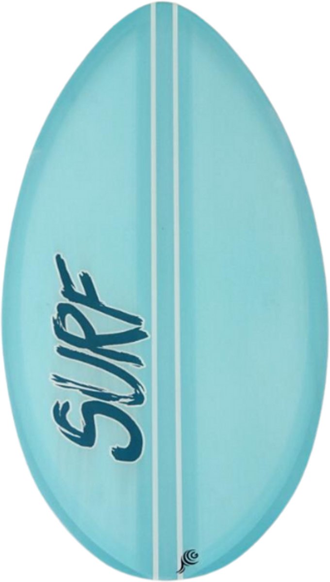 Gerkimex Skimboard Frostbite 90 cm Surfboard Duurzaam Hout Flatland Blauw
