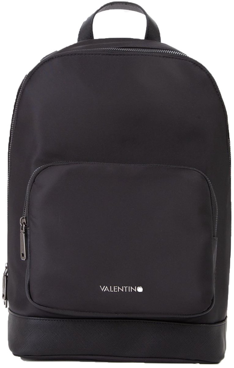 VALENTINO laptop rugzak rugzak met laptopvak Zaino Backpack Nero zwart