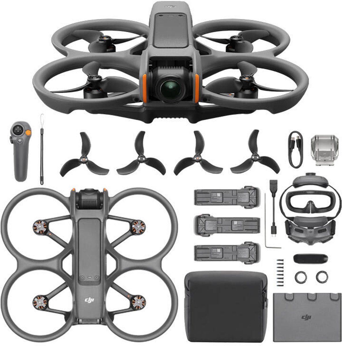 Bol.com DJI Avata 2 Fly More Combo - FPV Drone - 3 batterijen aanbieding