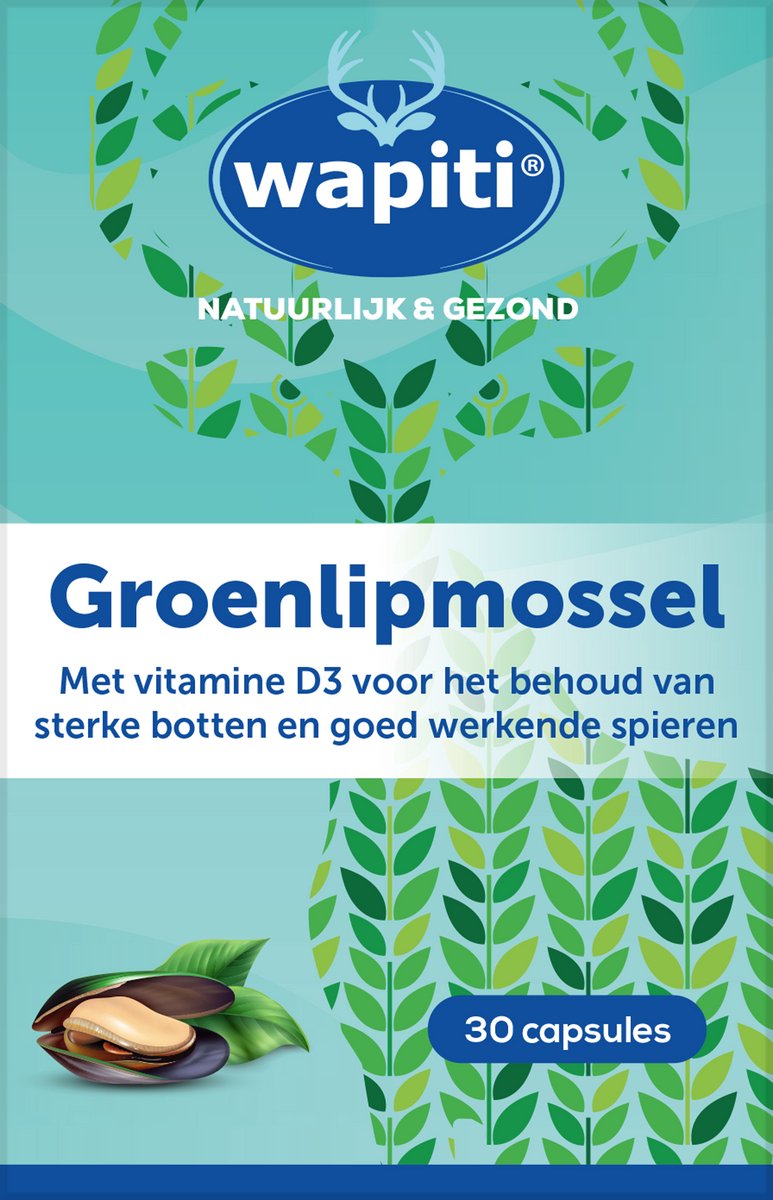 Goedkoopste Wapiti Mossel Extract Capsules 30 st