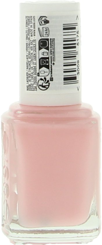 Essie nagellak, lichtroze met glanzende finish.