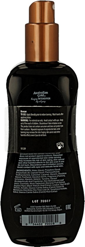 Australian Gold Bronzing Dry Oil Spray - 237 ml - zonnebrandolie