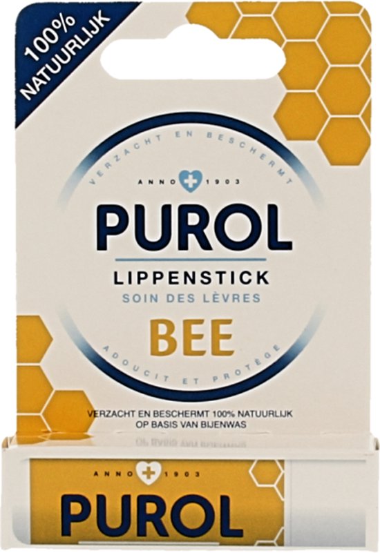 Purol Bee Lippenstick 100% Natuurlijk- 4.8g