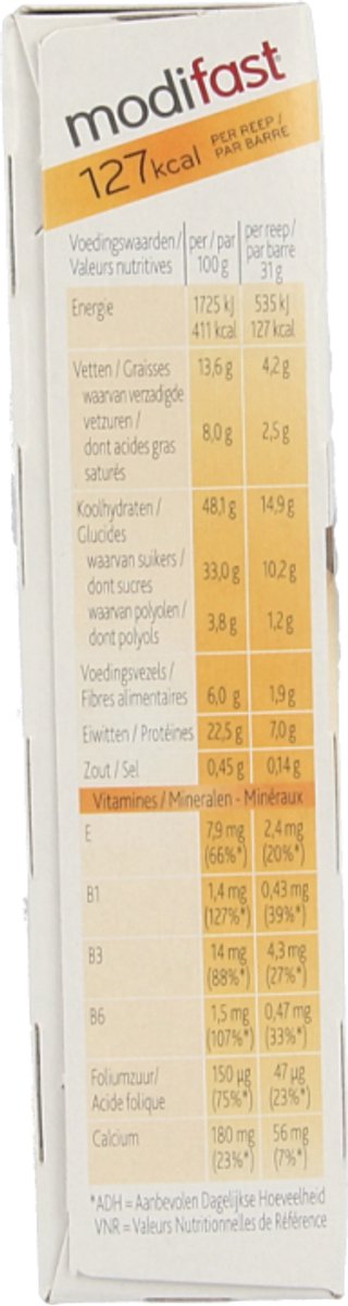 Modifast Protein Shape - Reep Pure & Witte Chocolade - 6 stuks - Eiwitreep van Merkloos — afbeelding 5