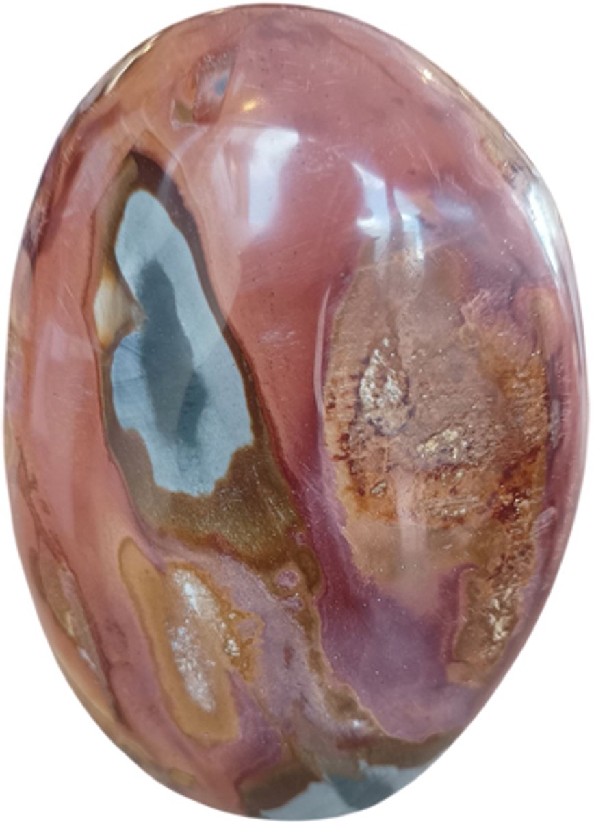 Stones & Bones® Polychroom Jaspis vrije vorm