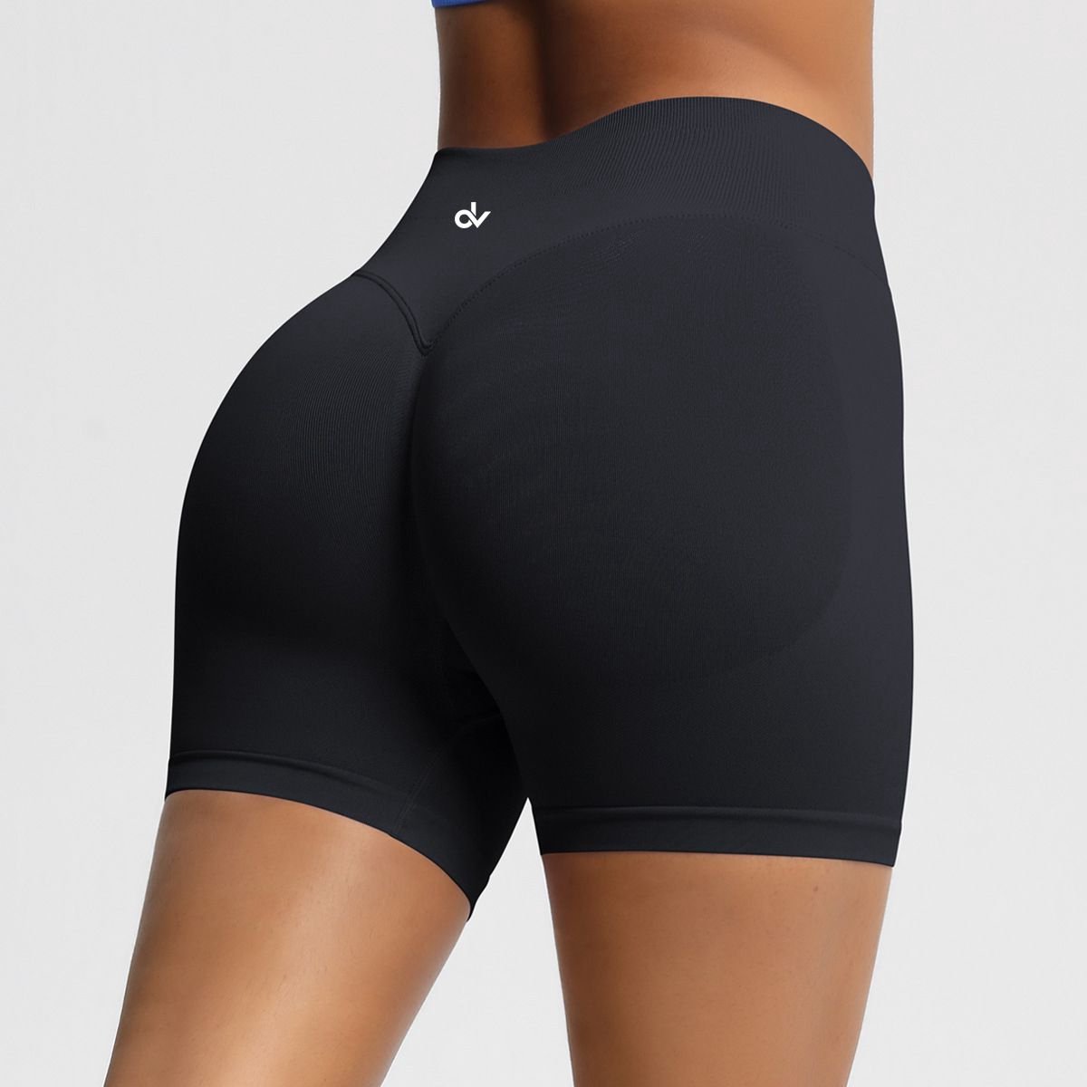 DV - Zwart - L - Short - Anti-cellulite – High Waist - Butt Lifting effect - Naadloos - Stimuleert de bloedcirculatie - June Spring