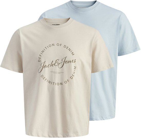 JACK&JONES - JJGRAYSON TEE SS CREW NECK 2PK MP JNR - Jongens - T-shirts