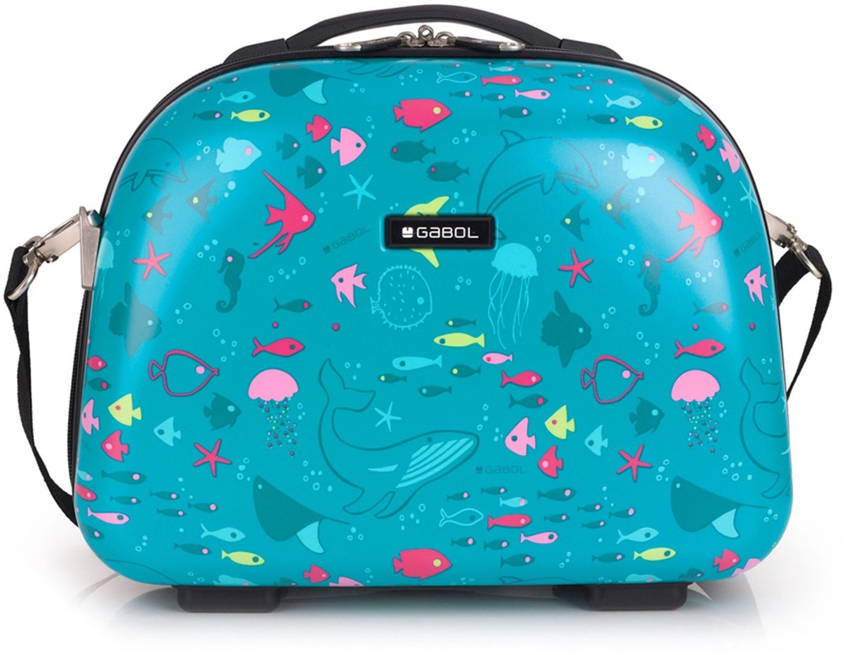 Gabol Acqua Beautycase 35 cm - 14 L - Ritssluiting - turquesa