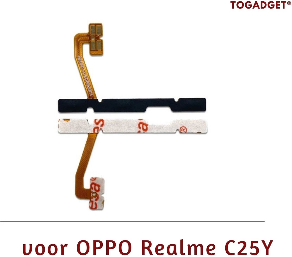 Volume- en Power Flex Kabel voor Oppo Realme C25Y – Vervangingsonderdeel