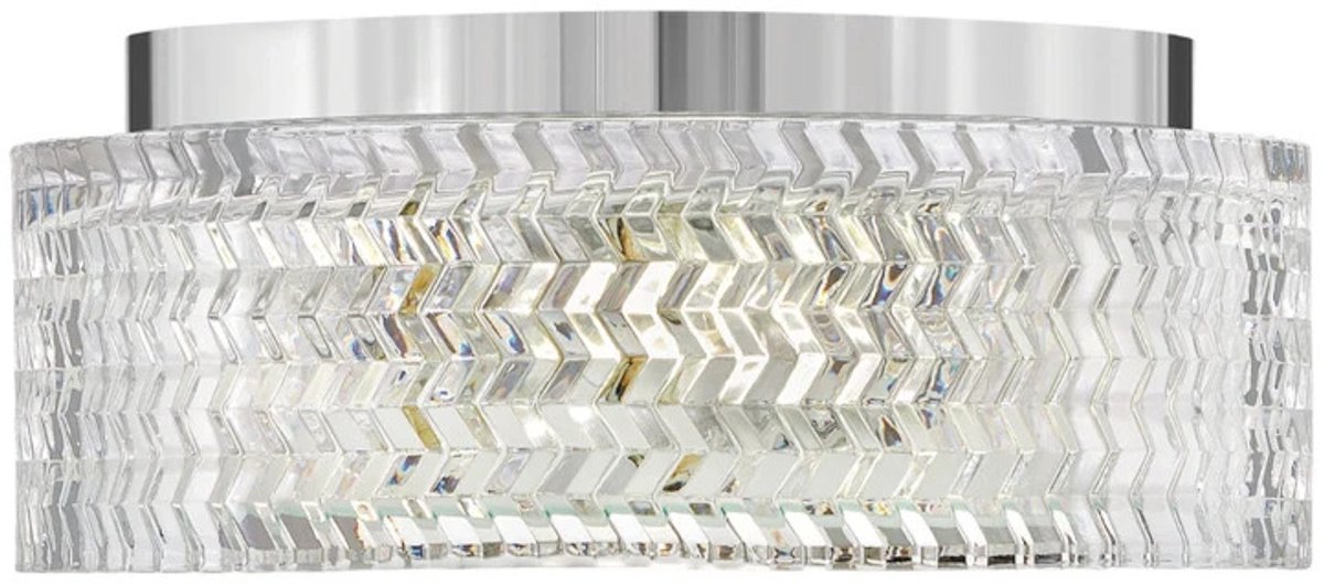 Hinkley LED Plafondlamp Elle | 2X E27 Max 60W | Chrome