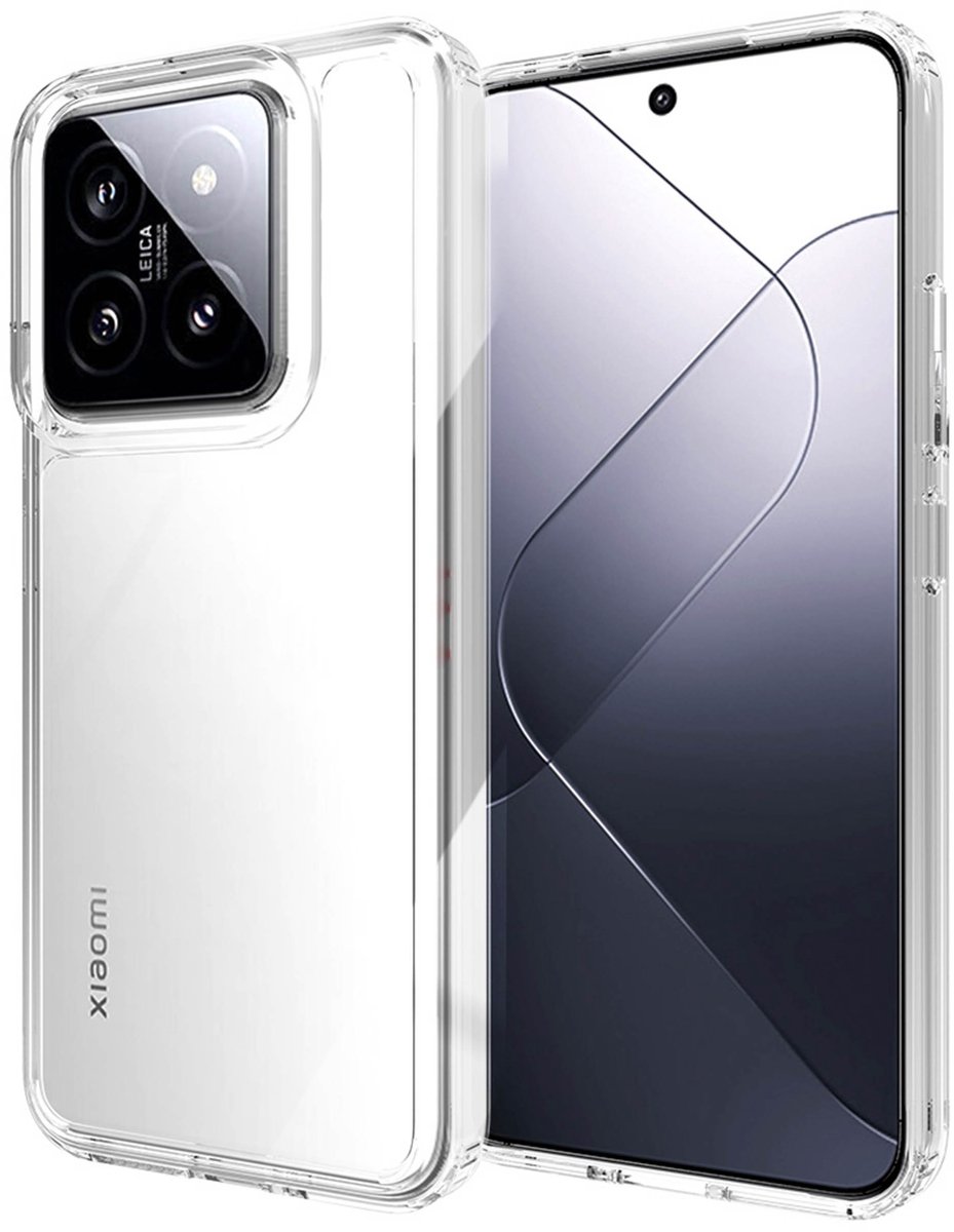 Accezz Hoesje Geschikt voor Xiaomi 14 Hoesje - Accezz Xtreme Impact Backcover 2.0 - Transparant
