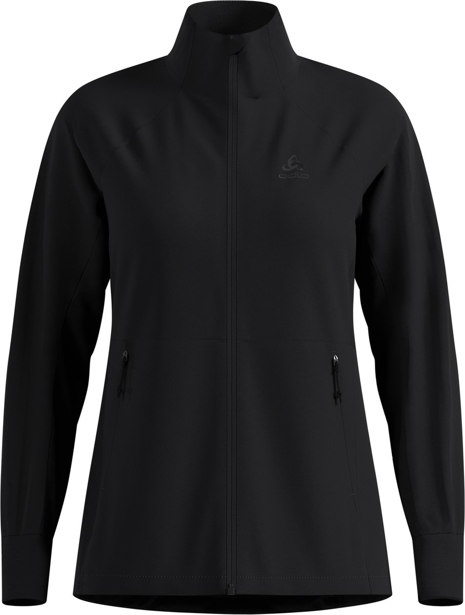 Odlo Essential Warm Jacket Dames - Zwart - Maat S