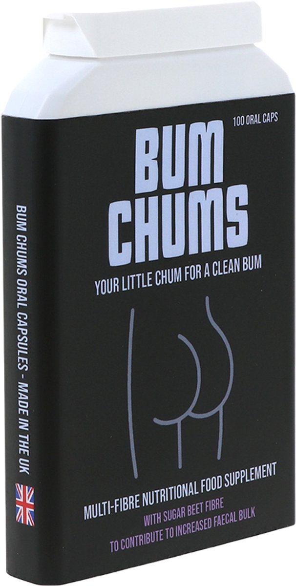 Bum Chums - 100 Capsules - Voor betere en frissere anale sex