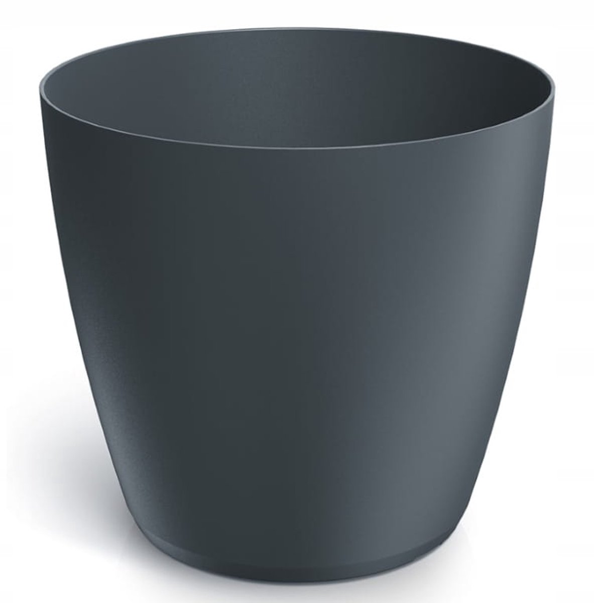 Prosperplast Mate - Bloempot - Antraciet - 15,8x14,5 cm - Kunststof