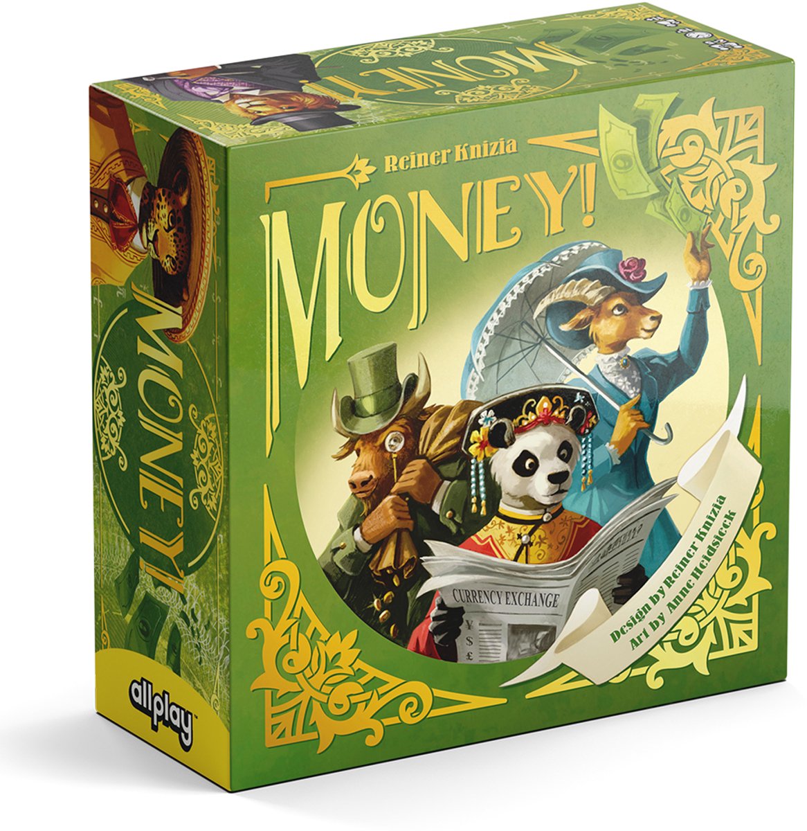 Allplay Money - Kaartspel van Reiner Knizia - Vanaf 10 jaar - Engelstalig