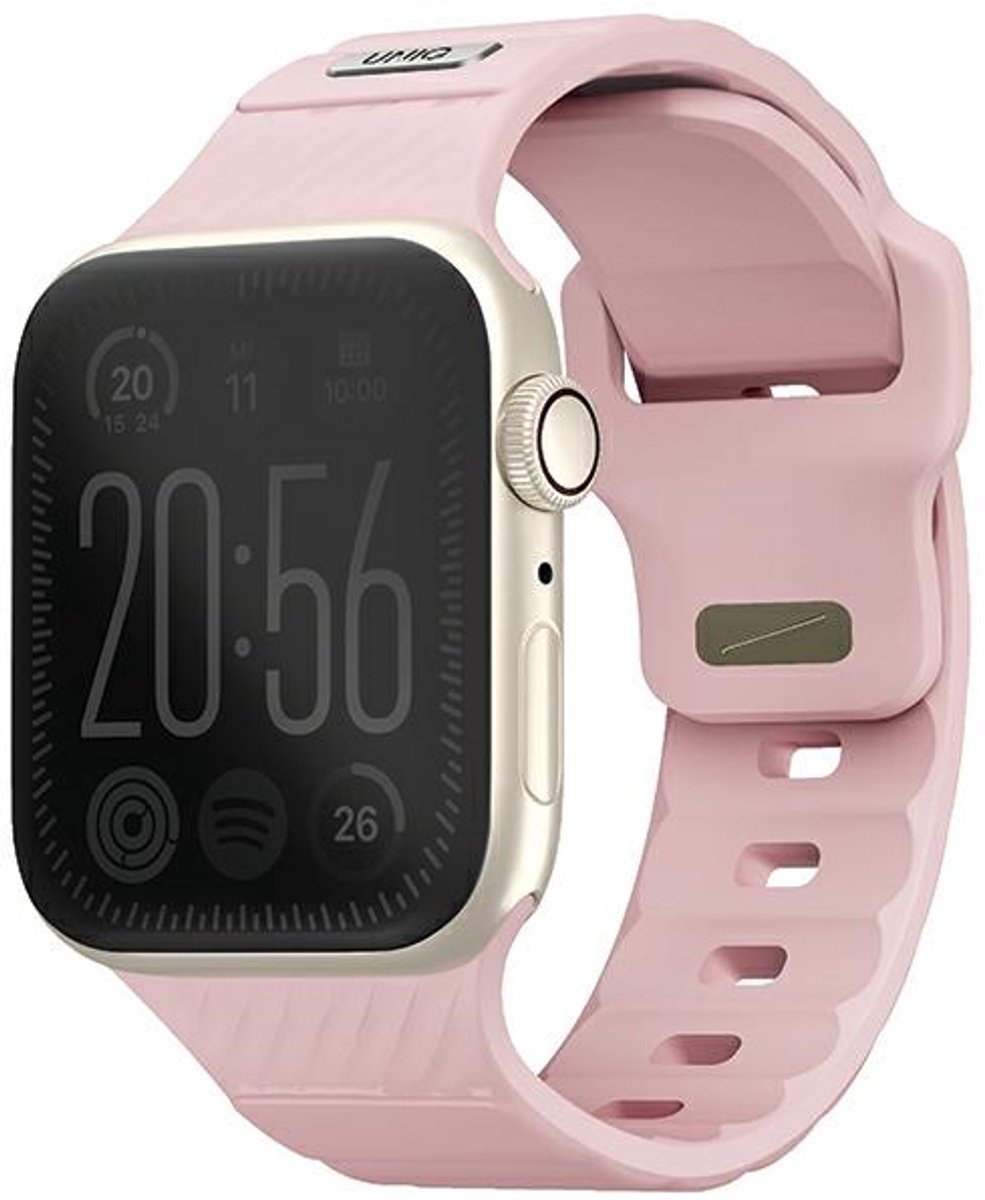 Uniq Stride-Band Voor Apple Watch-Serie 1 2 3 4 5 6 7 8 9 Se Fkm-Rubber