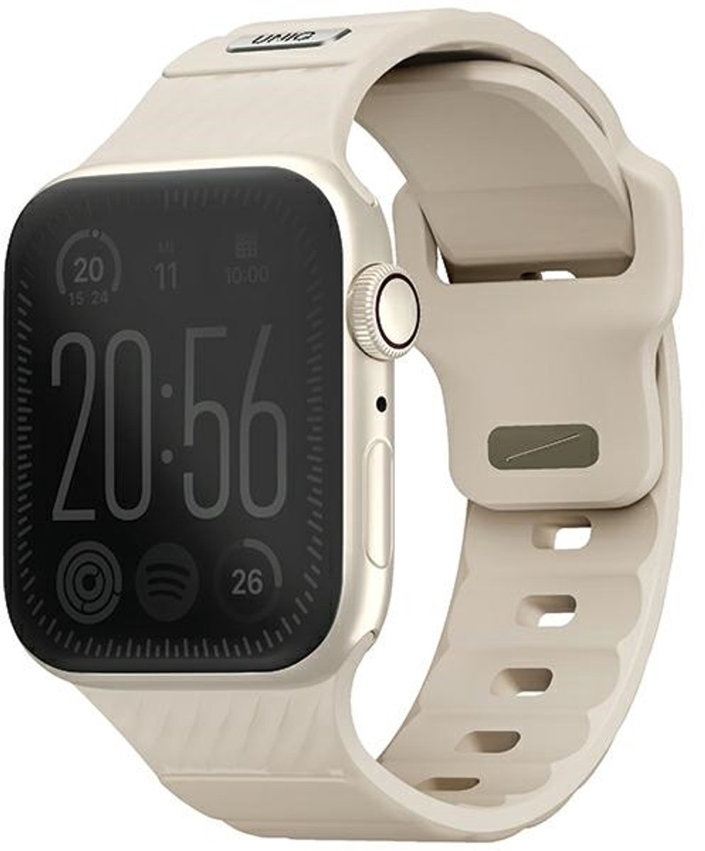Uniq Stride-Band Voor Apple Watch-Serie 1 2 3 4 5 6 7 8 9 Se Fkm-Rubber