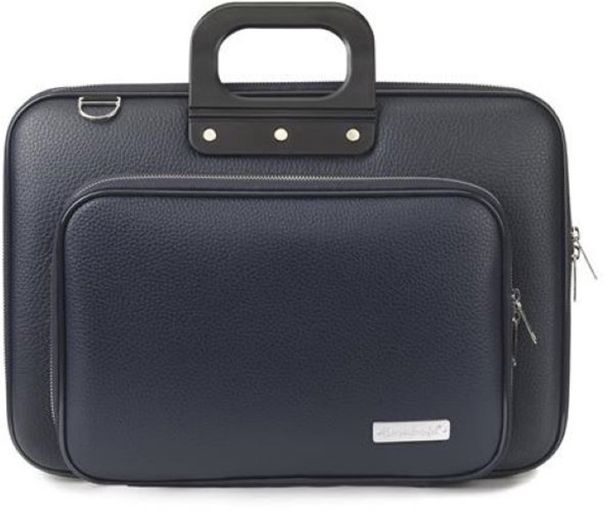 Bombata Plus Classic laptoptas 15 inch donker blauw