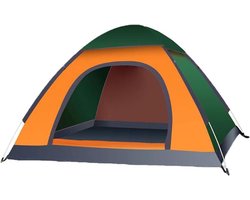 Pop Up Camping Tent - Waterdicht en Ventilerend Muggengaas - Automatische Koepeltent - Kampeertent voor 2 tot 3 Personen - 200x150x110 cm