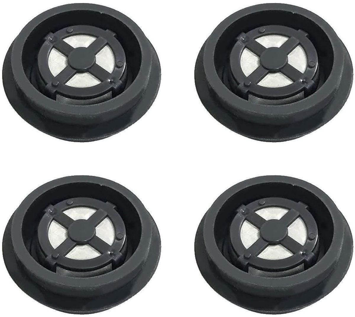 iRobot Braava Jet m6 Filterset (4 Stuks, Plus.Parts® alternatief voor 4650144)