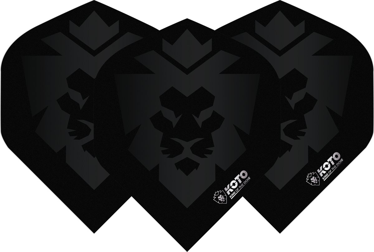KOTO Black Emblem NO2 - Dart Flights