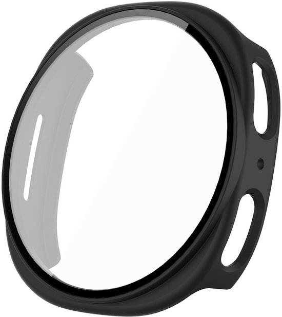 Screen protector case voor Samsung Galaxy Watch 8 - 40mm - Full Cover Hard Case / Beschermend Hoesje - Zwart - Samsung Galaxy Watch 8 40mm screenprotectors