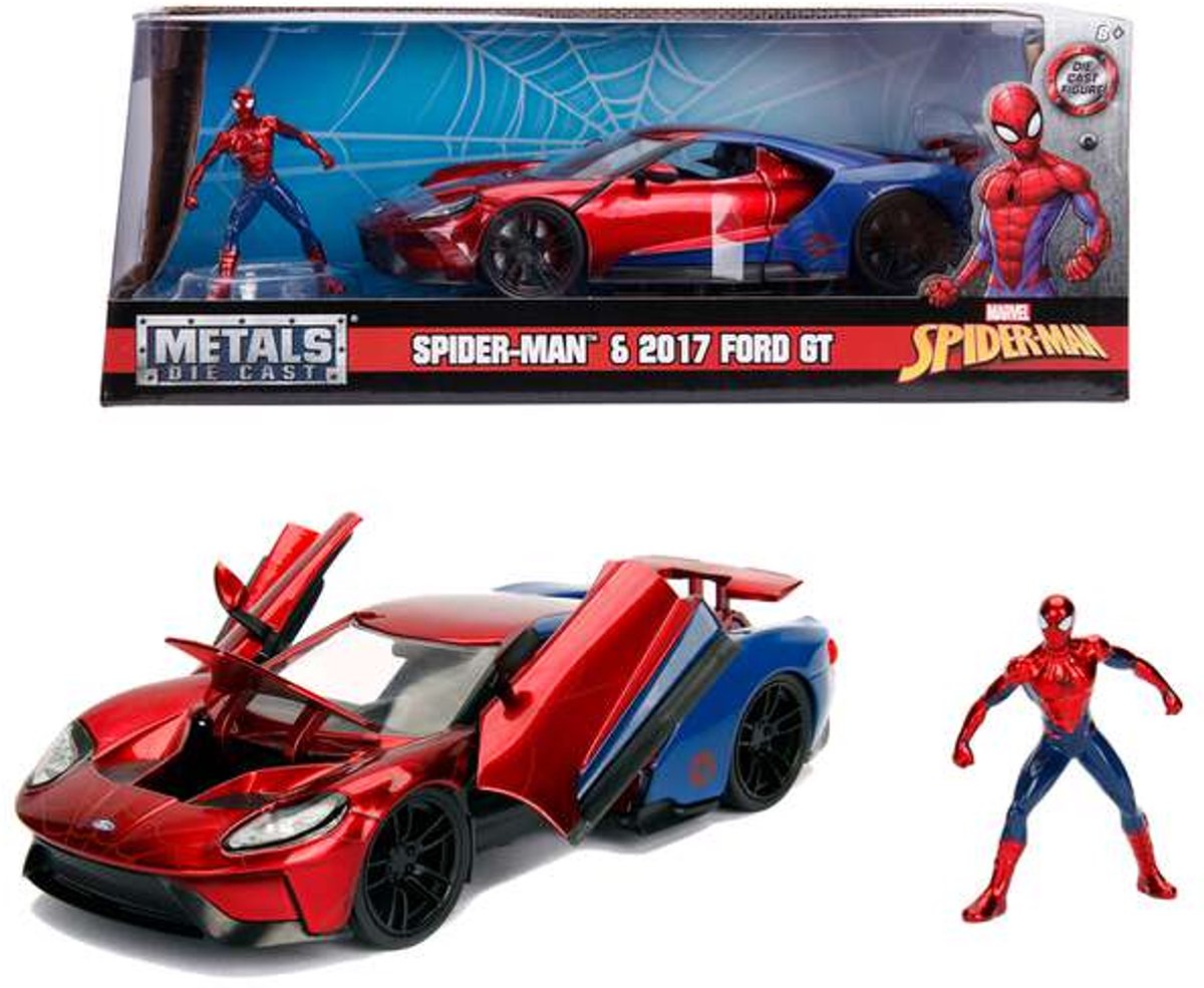 Marvel Spider-Man 2017 Ford GT 1:24