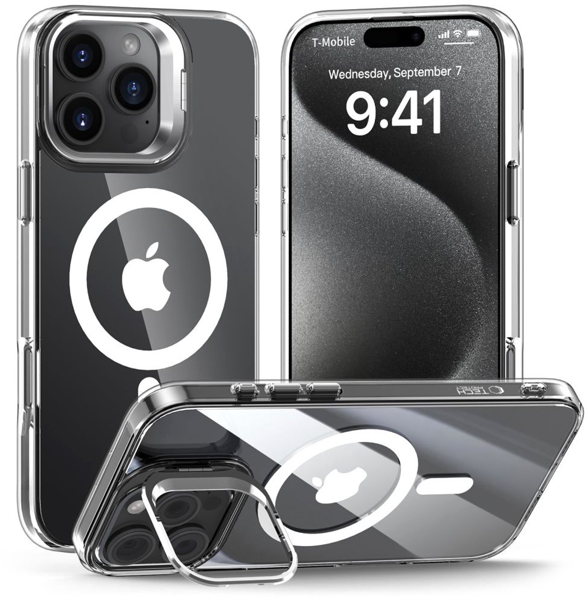 Tech-Protect Magstand Magsafe Iphone 16 Pro Helder