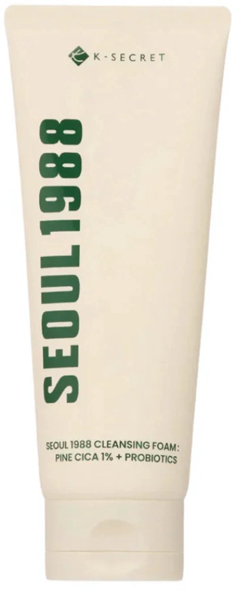 K-Secret - SEOUL 1988 Cleansing Foam : Pine Cica 1% + Probiotics
