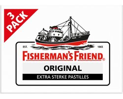 Fisherman's Friend Original 3-pack 25 Gram