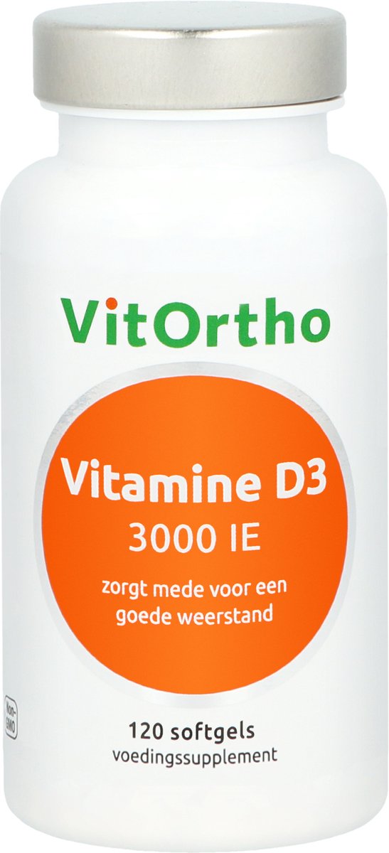 VitOrtho Vitamine D3 3000IE (120 st)