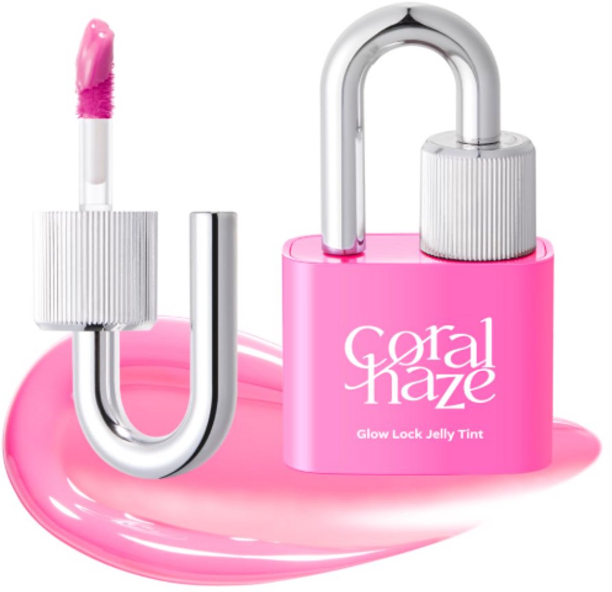 Coralhaze Glow Lock Jelly Tint - 106 Chewy - Lipgloss - Korean Cosmetics