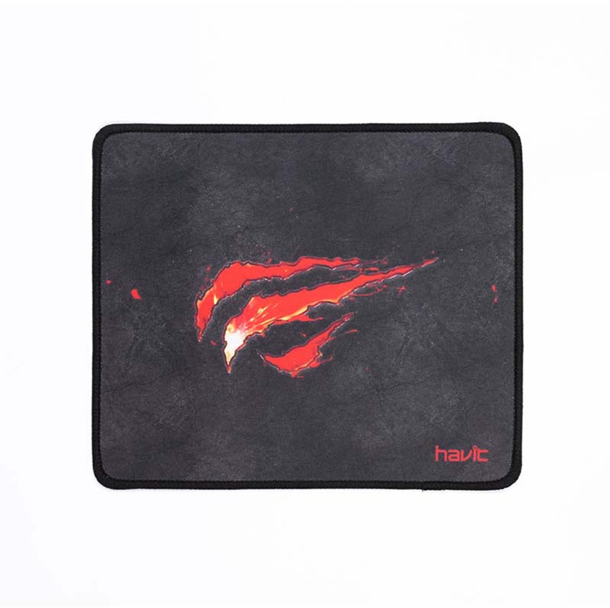 Havit GameNote Gaming muismat zwart patroon - anti slip onderkant - fijnmazig doek - 250mm x 210mm x 2mm