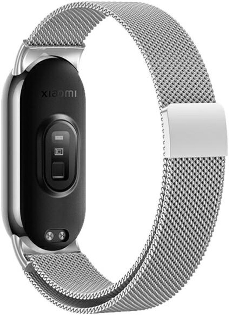 Beline Horlogeband Mi Band 9,8 Magnetisch Voor Mi Band 9,8 Zilver