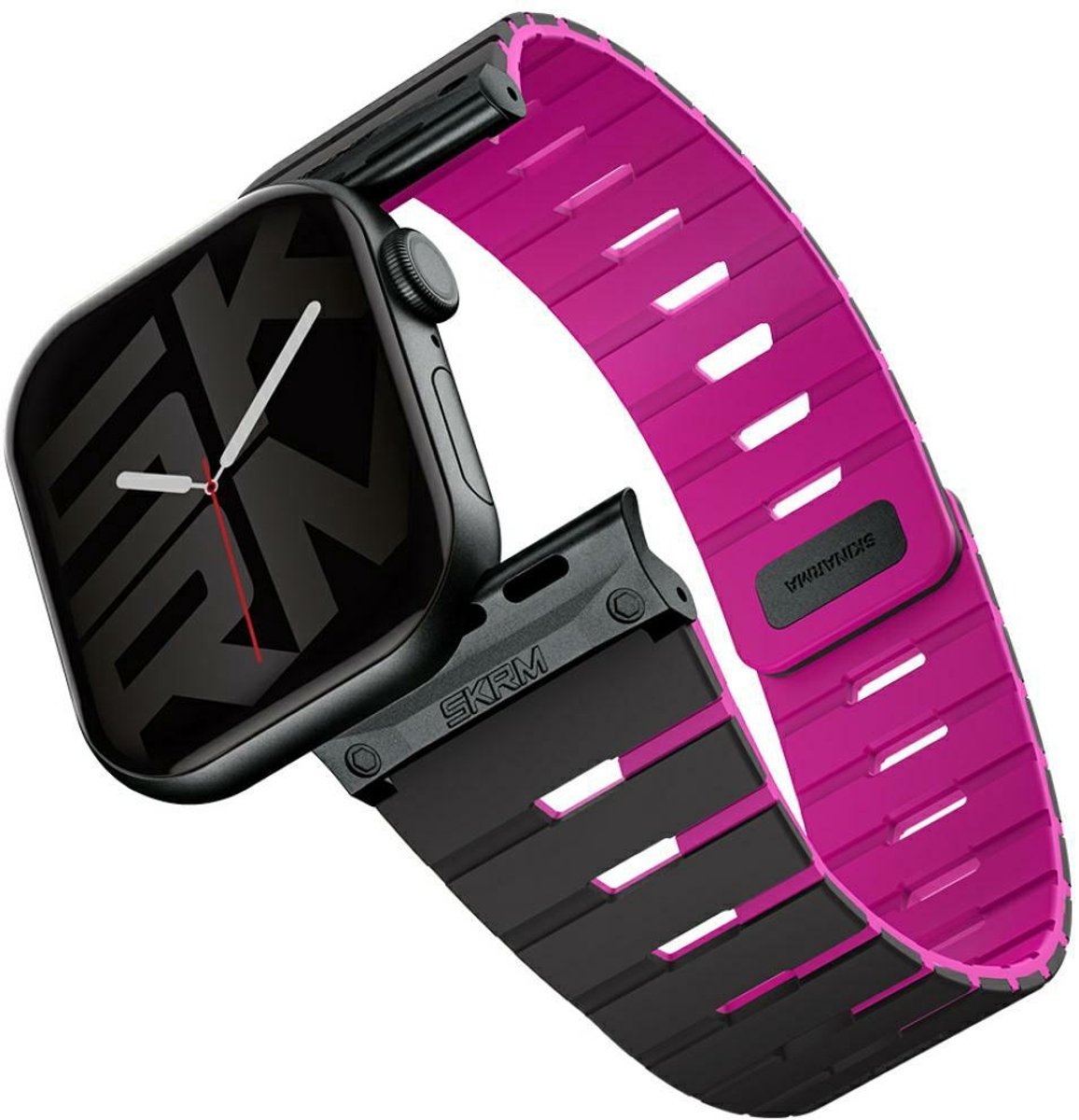 Skinarma Gemini Band Voor Apple Watch 42 41 40 Mm Met Plezier Gesluit