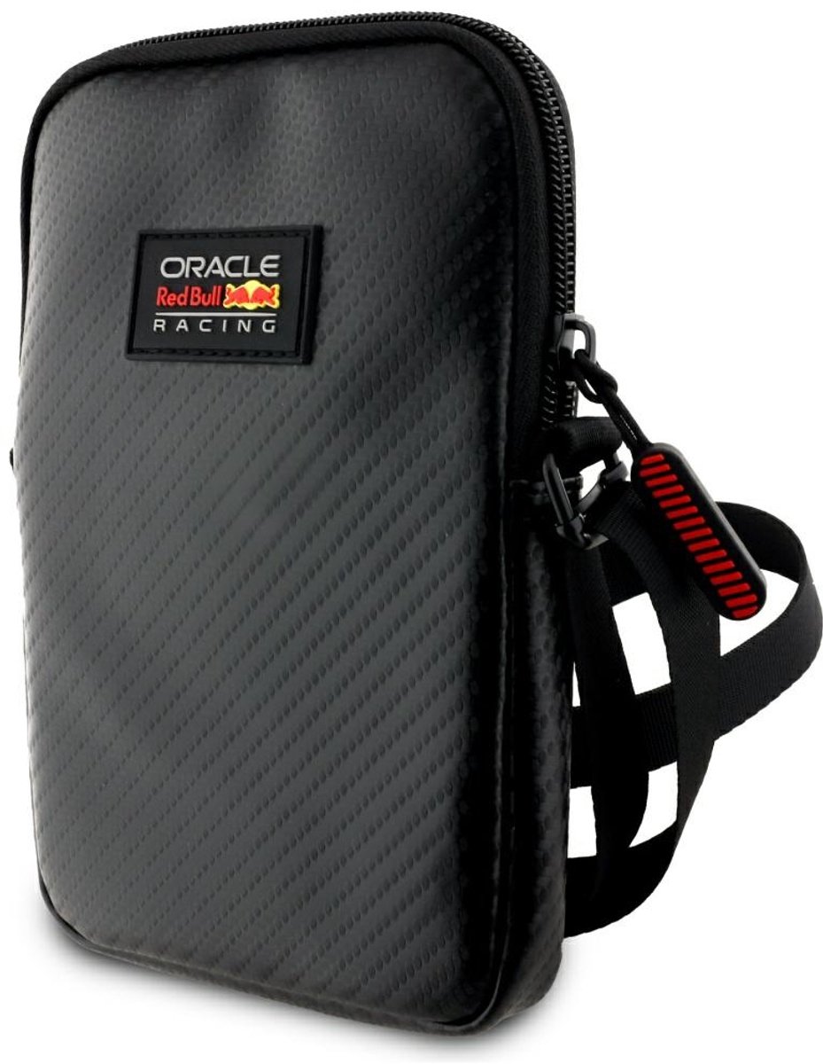 Red Bull Carbon Patch Telefoontas Voor Smartphones Met Gepatrooneerde Kwaliteit
