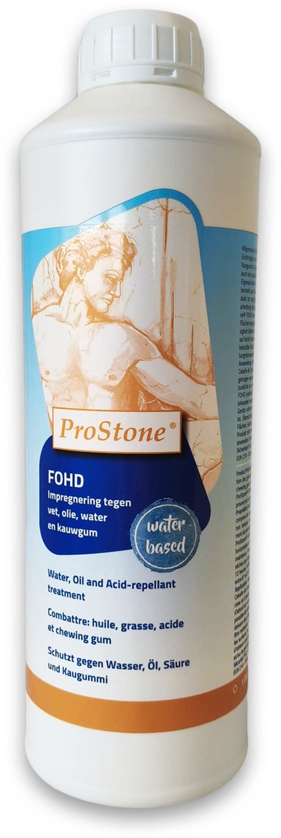 Goedkoopste ProStone F.O.H.D. - Natuursteen Impregneermiddel - Op Waterbasis - 1 Liter