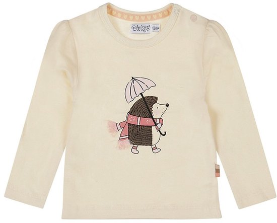 T-shirt Dirkje Filles - Blanc cassé