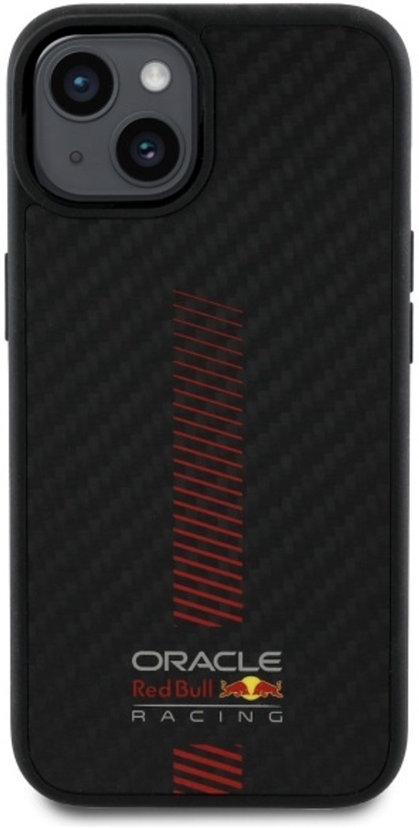 Red Bull Hardcase Voor Iphone 14 6.1 Voor Magsafe Carbon Fiber Power Bar van Merkloos — afbeelding 4