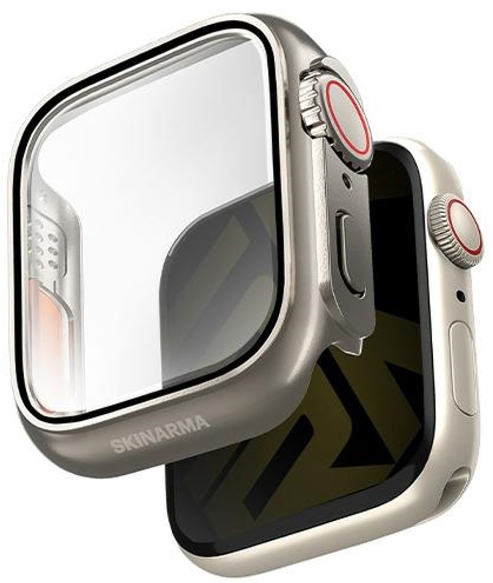 Skinarma Case Gado Pro Voor Apple Watch 41Mm Titanium Duurzaam En Modern