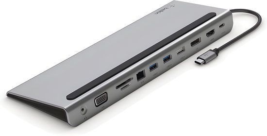 Belkin INC004BTSGY - USB-C Docking Station - 11-in-1 met HDMI